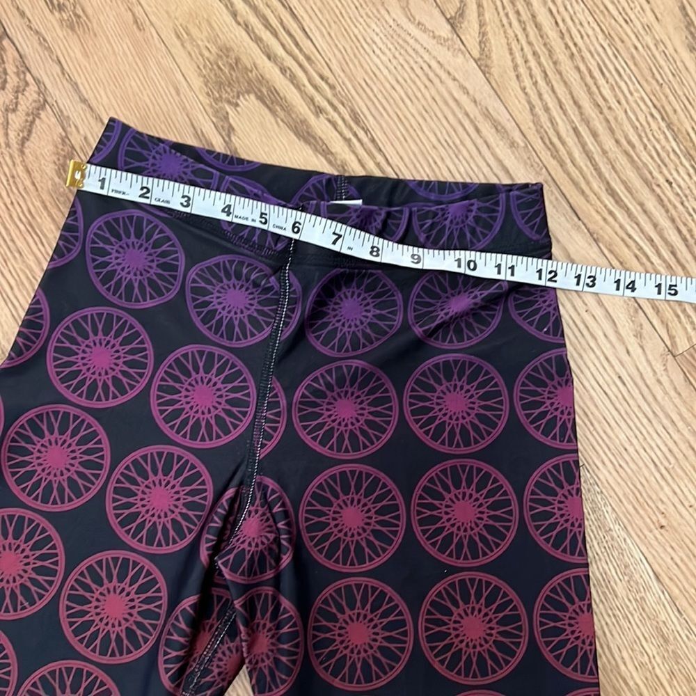 ZARA TEREZ FOR SOUL-CYCLE LOGO PRINTED LEGGINGS SIZE SMALL - Picture 5 of 7
